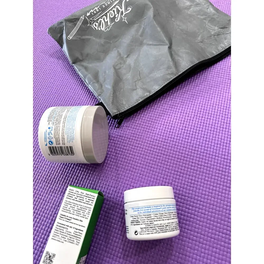 New Kiehls Gift Set Skincare serum, ultra facial cream deep pore cleansing mask